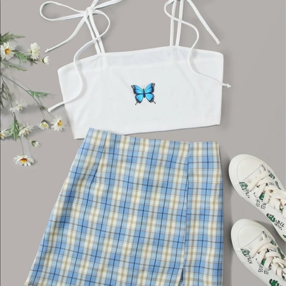 Plaid set